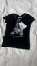 BJHG不計后果 小貓圓領(lǐng)短款T恤女2025夏季新款潮休閑正肩短袖上衣體恤 石墨黑 S （95斤以下） 曬單實(shí)拍圖