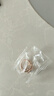多功能絲巾扣2025新款高端方巾襯衫飄帶蝴蝶結(jié)打結(jié)扣大衣腰帶扣子 珍珠小號2件 曬單實(shí)拍圖