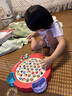 樂親（Lechin）兒童玩具釣魚電動旋轉(zhuǎn)磁性捕魚撈魚玩具紅色 曬單實拍圖