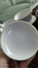 PAKCHOICE羊脂玉白描金三才蓋碗三件套陶瓷茶具大號泡茶碗一人用泡茶杯 曬單實拍圖