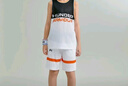 安德瑪（Under Armour）男大童籃球套裝夏季兒童透氣籃球套裝運(yùn)動(dòng)套裝252113421 白色 140 曬單實(shí)拍圖