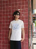 名創(chuàng)優(yōu)品（MINISO）運(yùn)動(dòng)短袖男款夏季網(wǎng)眼速干正肩t恤冰絲涼感防曬體恤衫  白 XL 曬單實(shí)拍圖