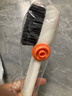 鞋刷多功能洗鞋刷家用按壓式出液軟毛清潔刷不傷鞋其他鞋配件 【1個(gè)裝】珍珠白 曬單實(shí)拍圖