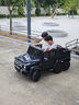 馬老師 ELECTRONIC TOY CAR奔馳大g雙人兒童越野寶寶搖擺童車六輪遙控玩具禮物汽車可坐成人 六驅(qū)升級(jí)版黑色+助力+成人座椅 12V7A大電瓶 曬單實(shí)拍圖