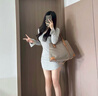 Chiecu Kscbn CK輕奢包包女包單肩包托特包女士大容量手提包情人節(jié)生日禮物 棕色【送女友送老婆】 曬單實(shí)拍圖