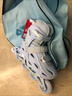 匹克輪滑鞋兒童溜冰鞋男女旱冰鞋護(hù)具套裝【中小學(xué)輪滑課適用】藍(lán)S碼 曬單實(shí)拍圖
