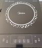 美的（Midea）電磁爐電陶爐 2200W大功率家用猛火爆炒耐用面板八檔火力纖薄電磁灶火鍋爐國家補貼 C22-RT22E01 曬單實拍圖