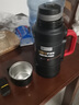 JCZS德國品質(zhì)保溫壺便攜戶(hù)外保溫杯大容量家用保溫瓶水杯水壺車(chē)載杯子 1700ml 黑3斤水【-保溫保冰 曬單實(shí)拍圖