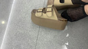 小碼女鞋313233厚底一字拖夏季新款復古勃肯鞋女外穿涼拖34碼 栗色【增高9cm】 33 曬單實(shí)拍圖