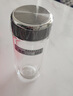 希諾抗菌玻璃杯雙層透明水杯男高檔泡茶杯子XN-1927珠光本色 410mL 曬單實拍圖