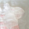 迪士尼寶寶嬰兒哈衣2024夏裝薄款衣服連體衣女寶寶中國風(fēng)旗袍包屁衣百天夏季 粉色 90cm 90碼建議80-1歲半-2歲cm 曬單實拍圖