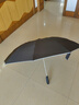 左都（ZUODU）全自動(dòng)雨傘三折大號(hào)加固加厚結(jié)實(shí)抗風(fēng)折疊傘晴雨兩用男士反向黑傘 曬單實(shí)拍圖