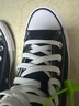匡威（Converse）經(jīng)典款ALL star學(xué)生經(jīng)典男女運動(dòng)休閑鞋高幫帆布鞋情侶復古板鞋 101010 黑色 37 曬單實(shí)拍圖