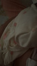婧麒（JOYNCLEON）嬰兒連體衣春秋無骨衣服春裝空調(diào)服純棉春款長袖和尚服外出服 櫻桃小鎮(zhèn)+桃子兔 59cm 曬單實拍圖