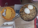 JCZS德國品牌不銹鋼泡面碗折疊帶蓋碗宿舍用學(xué)生碗筷套裝方便面碗個(gè)人 加厚加大款【寶石藍】 曬單實(shí)拍圖