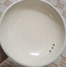 百尺樓砂鍋蓋子陶瓷鍋蓋防溢防燙木櫞提手圓形沙鍋蓋燉鍋蓋加厚煲湯鍋蓋 亮米淺紋直徑約21.4cm 曬單實(shí)拍圖