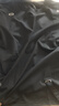 POUM短袖t恤男夏季新款寬松休閑男生體恤可調(diào)節(jié)綁帶設(shè)計(jì)感男裝上衣服 NJN-CC11黑色 2XL 曬單實(shí)拍圖