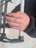 莫桑鉆戒男鉑金PT950莫桑鉆石戒指男款簡(jiǎn)約白金結訂婚老公男 大氣男戒輕奢款 活口可調節 曬單實(shí)拍圖