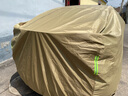 御山河特斯拉model3車(chē)衣車(chē)罩防雨防曬modely丫全罩s遮陽(yáng)隔熱通用車(chē)套 卡其色-300D牛津布車(chē)衣+收納袋 特斯拉MODEL Y 曬單實(shí)拍圖