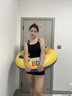 京厽德國游泳圈成人加厚男女兒童充氣浮圈大人胖子救生圈成年游泳裝備 60特厚ABC20-40斤 曬單實(shí)拍圖