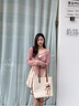 ClareKalen輕奢品牌包包女包大容量單肩包托特包情人節(jié)生日禮物送女友 米白色 禮盒裝 曬單實(shí)拍圖