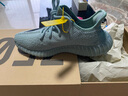 阿迪達斯Yeezy350灰湖綠夏日透氣椰子男女休閑鞋HQ2060 UK842 曬單實拍圖