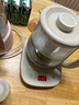 小熊（Bear）養(yǎng)生壺 煮茶器 燒水壺 煮茶壺 316L不銹鋼多段保溫迷你玻璃花茶壺 電熱水壺1.5L YSH-E15Q7帶濾網(wǎng) 曬單實拍圖