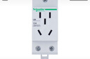 施耐德 LS8 模數化 導軌插座 250V AC 配電箱電源插座 LS8PC5210 五孔 2P 10A 曬單實(shí)拍圖