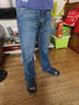 Levi's商場同款李維斯25秋冬新款男經(jīng)典555寬松直筒牛仔褲A7223 漣漪藍(lán) 32 (32) 曬單實(shí)拍圖