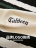 卡賓（CABBEEN）【肌理?xiàng)l紋】短袖T恤男2024夏季新款刺繡寬松戶外設(shè)計(jì)感上衣 橄欖綠88 L /175/50 曬單實(shí)拍圖