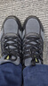 斯凱奇（Skechers）暮光鞋丨運動(dòng)跑鞋男女款高回彈輕質(zhì)吸震綁帶休閑鞋跑步鞋 男款-黑色/炭灰色/BKCC 42.5 曬單實(shí)拍圖