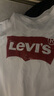 Levi's李維斯情侶美式寬松印花時(shí)尚簡約舒適潮流純棉圓領(lǐng)短袖T恤 白色 002A0-0000 XL 曬單實(shí)拍圖