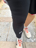 安德瑪（Under Armour）運(yùn)動(dòng)護(hù)全腿護(hù)膝防護(hù)具男女健身訓(xùn)練騎行跑步足球籃球襪套黑色XL碼 曬單實(shí)拍圖