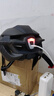 西騎者（WestBiking）自行車(chē)頭盔一體成型帶USB尾燈磁吸風(fēng)鏡頭盔男女通用騎行裝備 鈦色-【尾燈+灰色鏡片】 曬單實(shí)拍圖