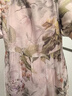 帕羅（PALUOPO）售完不補(bǔ)】清倉真絲連衣裙女裝顯瘦遮肚子夏季小個子桑蠶絲印花裙 TS258110Z XL (170/92A) 曬單實拍圖