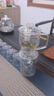 兌尊玻璃功夫茶具套裝耐熱自動(dòng)出水濾茶家用綠茶紅茶懶人泡茶神器禮物 泡茶壺+公道杯+6只品茗杯 曬單實(shí)拍圖