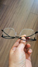 貝爾莎東海天然水晶鏡片品牌老花鏡男石頭眼鏡高檔高清晰防刮耐磨 曬單實(shí)拍圖