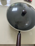 京嚴(yán)極鐵鍋不粘鍋家用無涂層熟鐵鍋平底炒菜鍋具燃?xì)怆姶艩t通用已開鍋 【極鐵不粘 】三倍防銹+鍋蓋 32cm 千元極鐵鍋同款不挑爐灶 曬單實(shí)拍圖