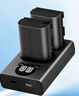 K&F Concept卓爾相機(jī)相機(jī)電池充電器充電盒快充套裝收納盒適用于LP-E6佳能70D60D5D380D6D2R62單反微單 曬單實拍圖