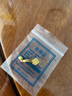 XD平安扣夾扣925銀配件吊墜扣子蜜蠟扣翡翠玉石水晶大號銀夾扣頭 中號金色P411【一個】 曬單實(shí)拍圖