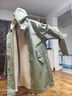 馬登工裝 美式復(fù)古M51魚尾風(fēng)衣軍大衣派克服棉服中長款外套連帽男 軍綠色（版型較為寬松） 2XL 曬單實拍圖