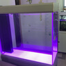 索一魚缸水族箱客廳家用生態(tài)懶人超白大型隔斷落地玻璃智能底濾 淺灘灰 屏風(fēng)款長(zhǎng)80*寬36*缸高75/柜高71cm 曬單實(shí)拍圖