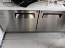 澳柯瑪（AUCMA）冷藏工作臺奶茶店設(shè)備全套水吧臺全銅管不銹鋼保鮮平冷操作臺冰柜 商用冰箱商用工作臺 HC-18X8G 曬單實拍圖
