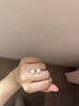 周大生珍珠耳釘925銀淡水珍珠女時尚輕奢送老婆生日禮物七夕情人節(jié)禮物 珍珠耳釘 曬單實拍圖