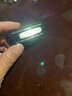OIMG自行車尾燈Type-C充電騎行戶外帶筆夾巡邏安全警示燈 LED 紅藍(lán)白三色光-優(yōu)選款黑殼 曬單實(shí)拍圖