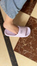 百慕傾臣小熊兒童拖鞋男女童夏季新款室內(nèi)家居親子一家三口小孩防滑涼拖 紫色 36-37 正碼 曬單實(shí)拍圖