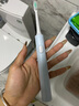 小米（MI）米家聲波電動牙刷T300情侶軟毛全自動學(xué)生禮物套裝 【標配】T200 藍色+4支定制刷頭 曬單實拍圖