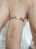 米蔓（MIMORE）S925銀悅己戒指女款小眾設(shè)計感ins簡約食指戒子開口可調(diào)節(jié)指環(huán) 曬單實拍圖