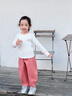 巴拉巴拉balaOne寶寶長(zhǎng)褲純棉香蕉褲男童女童2025秋季新款工裝褲休閑百搭 粉紅60090 110 曬單實(shí)拍圖