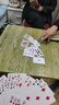 卡帝樂鱷魚（CARTELO）男鞋休閑鞋春夏季透氣老爹鞋子男跑步運動鞋 QH8003 沙深藍 43 曬單實拍圖